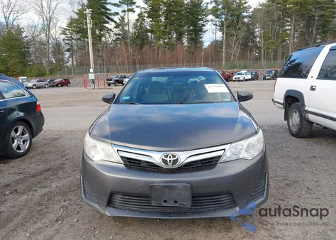 2012 Toyota Camry Le из США, поврежденный, VIN 4T1BF1FK0CU100730